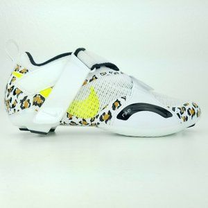 Nike SuperRep Cycle Womens Indoor Cycling Shoe White Leopard CJ0775 177 NoBoxTop